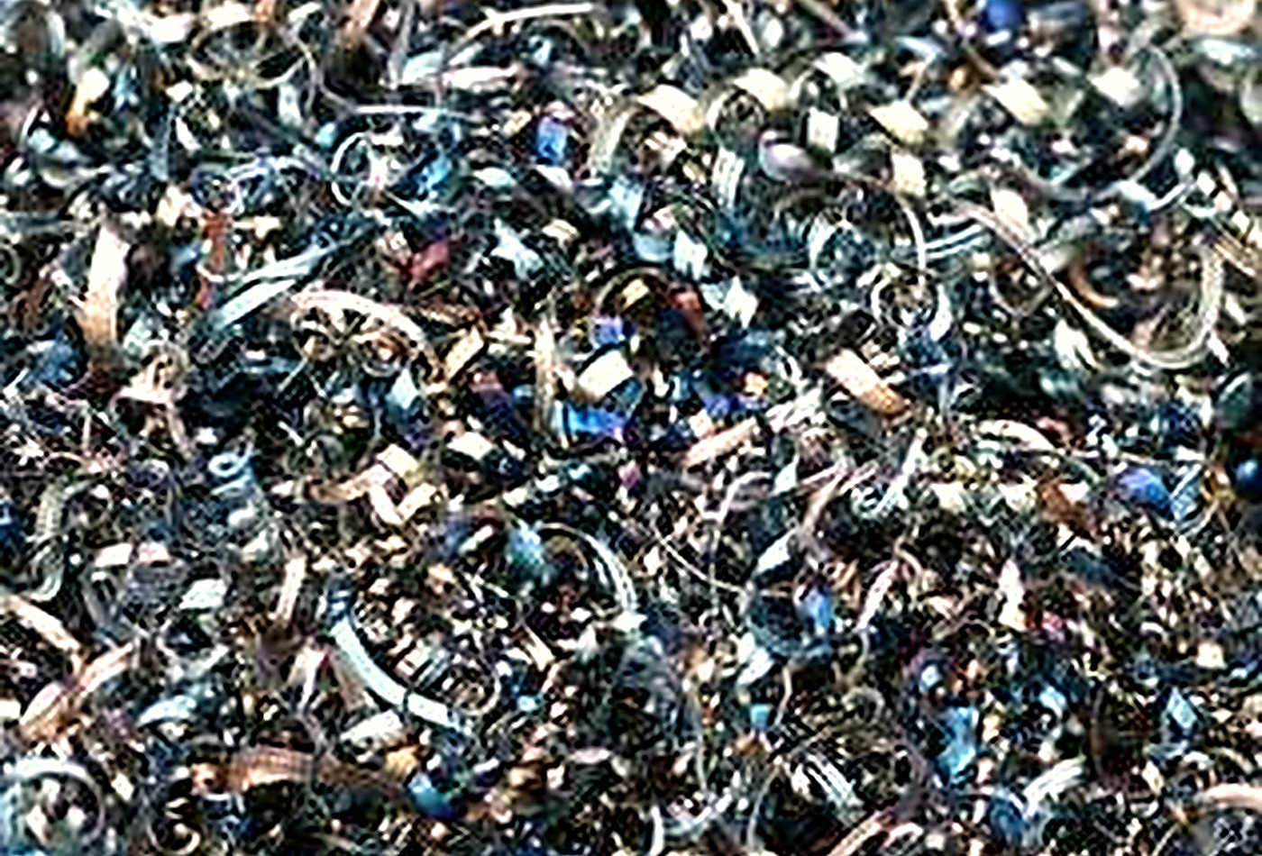Metal swarf and machining by-products